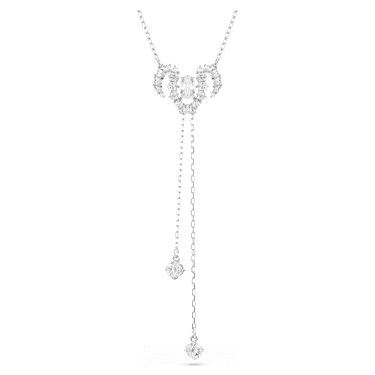 Collier Chinese Zodiac, Tailles variées, Blanc, Métal rhodié - Swarovski, 5753327