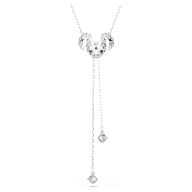 Collier Chinese Zodiac, Tailles variées, Blanc, Métal rhodié - Swarovski, 5753327