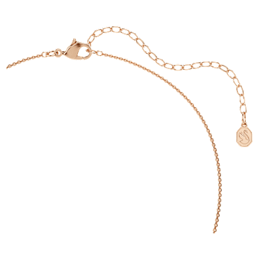 Hyperbola 鏈墜, 混合式切割, 蝴蝶結, 白色, 18K 金（玫瑰金色）飾面 - Swarovski, 5753329