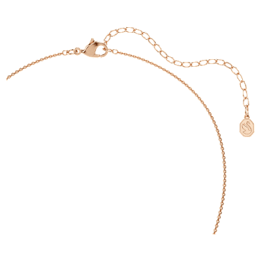 Verižica Hyperbola, Mešani rezi, Pentlja, Bela, Prevleka iz mešanih kovin - Swarovski, 5753336
