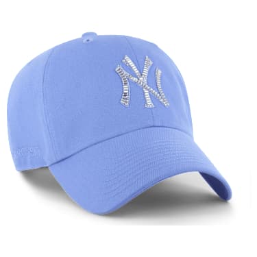 47 and MLB® baseball cap - Limited Edition, New York Yankees™, Light blue - Swarovski, 5753428