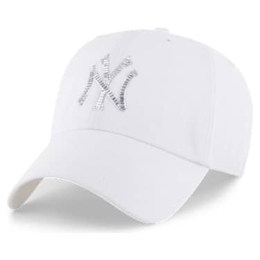 47 and MLB® baseball cap - Limited Edition, New York Yankees™, Marshmallow - Swarovski, 5753430