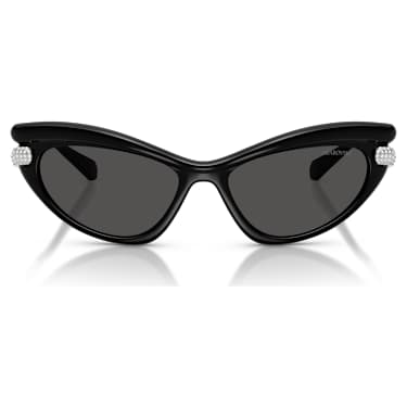 Sunglasses  Pavé, Black, SK6038 - Swarovski, 5753505