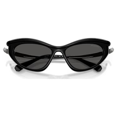 Sunglasses  Pavé, Black, SK6038 - Swarovski, 5753505