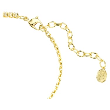 Matrix Bileklik, Yuvarlak kesim, Beyaz, 18k altın rengi yüzey - Swarovski, 5753925