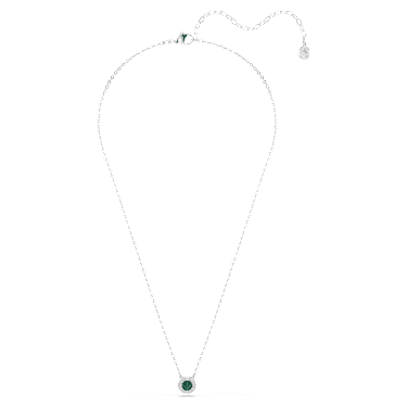 Una Angelic จี้สร้อยคอ, เจียระไนทรงกลม, เขียว, เคลือบโรเดียม - Swarovski, 5754229