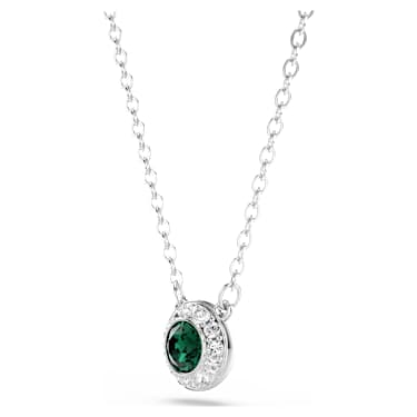 Una Angelic จี้สร้อยคอ, เจียระไนทรงกลม, เขียว, เคลือบโรเดียม - Swarovski, 5754229
