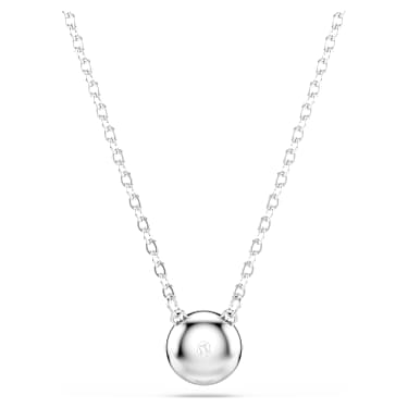 Una Angelic ペンダント, ラウンドカット, グリーン, ロジウム・プレーティング - Swarovski, 5754229