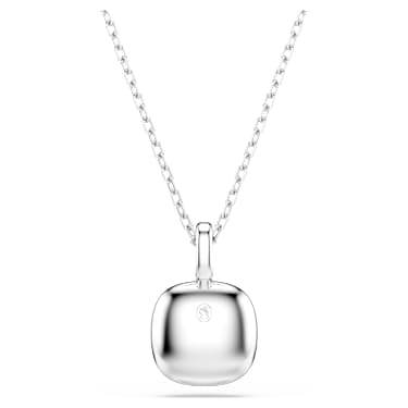 Una Angelic ペンダント, クッションカット, ホワイト, ロジウム・プレーティング - Swarovski, 5754340