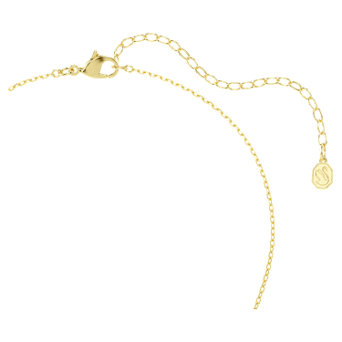 Swan hanger, Verschillende slijpvormen, Zwaan, Wit, ‎18k gouden afwerking - Swarovski, 5754626