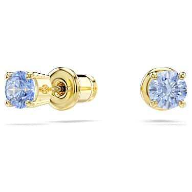 Mesmera set, Set (2), Mixed cuts, Blue, 18K gold finish - Swarovski, 5754650