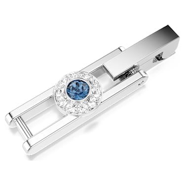 Una Angelic extender, Round cut, Blue, Rhodium plated - Swarovski, 5754671