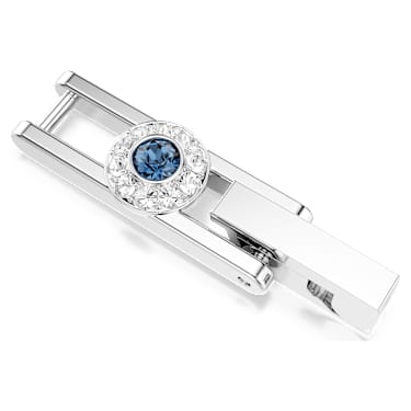 Una Angelic 延長鏈, 圓形切割, 藍色, 鍍白金色 - Swarovski, 5754671