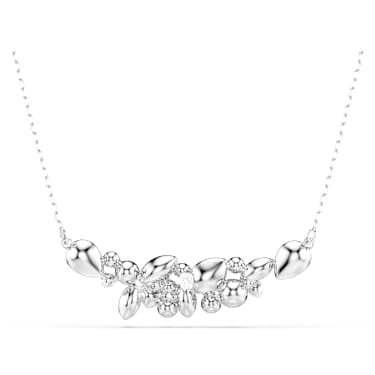 Naszyjnik Diapason, Szlify różnorodne, Biały, Powłoka z rodu - Swarovski, 5754987