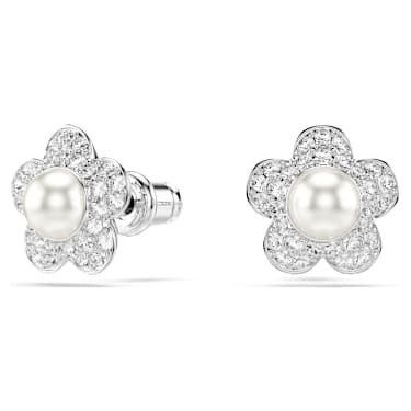 Cercei stud Ariana Grande x Swarovski, Perlă de cristal,Tăietură