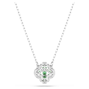 Una Angelic Anhänger, Verschiedene Schliffe, Grün, Rhodiniert - Swarovski, 5757785