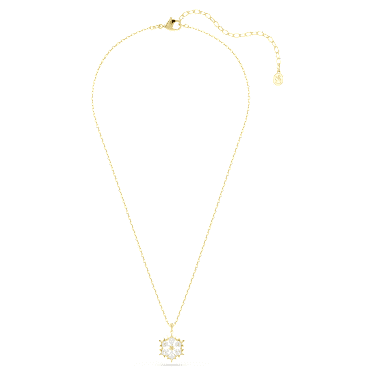 Magic 펜던트, 믹스 컷, 눈꽃, 화이트, 18K 골드 피니시 - Swarovski, 5757788