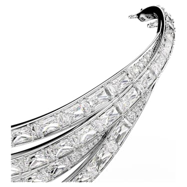Vienna Tiara, Blandade slipningar, Svan, Rodiumpläterad - Swarovski, 5758405