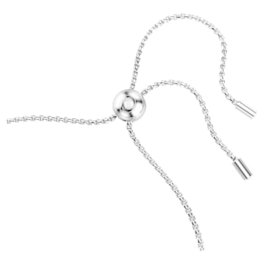 Matrix สร้อยข้อมือ, เจียระไนทรงกลม, เขียว, เคลือบโรเดียม - Swarovski, 5758987