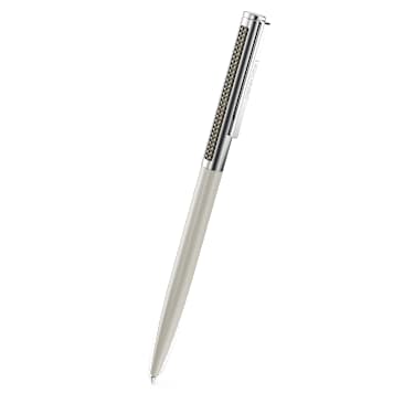 Matrix Tennis 볼포인트 펜, 베이지 래커 처리, 크롬 플래팅 - Swarovski, 5760161