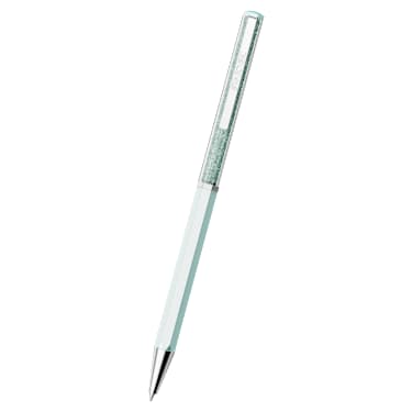 Kemični svinčnik Crystalline, Črno lakirano, kromirano - Swarovski, 5760216
