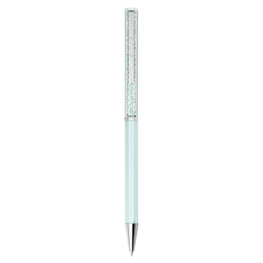 Kemični svinčnik Crystalline, Črno lakirano, kromirano - Swarovski, 5760216