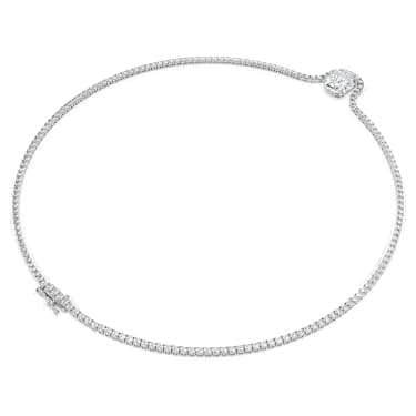 Collar Octagon, Diamantes creados en laboratorio (peso total de 12,86 quilates), Forma octagonal, Oro blanco de 18 quilates - Swarovski, 5760369