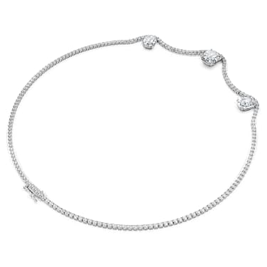 Collier Octagon, Diamants de synthèse 19,90 ct tw, Forme Octagon, Or blanc 18 carats - Swarovski, 5760373