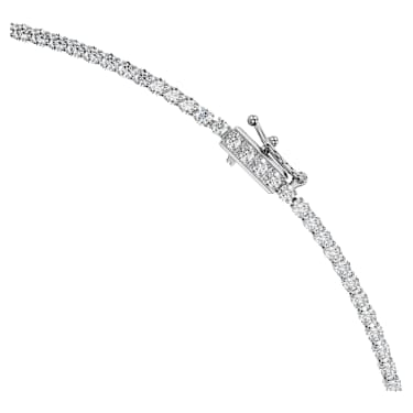 Octagon necklace, Lab-grown diamonds 37.70 ct tw, Octagon shape, 18K white gold - Swarovski, 5760377