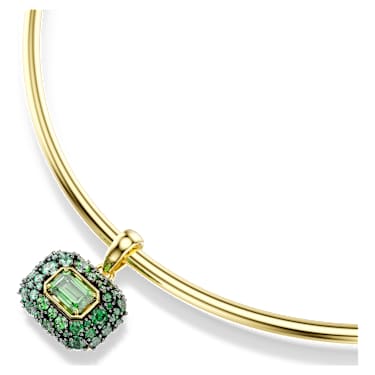 Sublima 초커 네크리스, 옥타곤 컷, 그린, 18K 골드 피니시 - Swarovski, 5760763