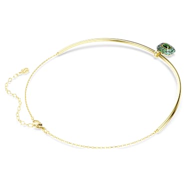 Sublima 초커 네크리스, 옥타곤 컷, 그린, 18K 골드 피니시 - Swarovski, 5760763