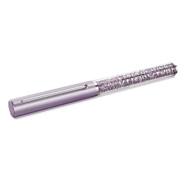 Kemični svinčnik Crystalline, Vijoličasto lakirano, kromirano - Swarovski, 5762077