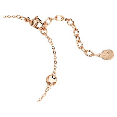 Pulseira Imber, Lapidação redonda, Multicor, Acabamento em ouro rosa de 18 quilates - Swarovski, 5762242