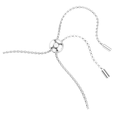 Matrix Armband, Rundschliff, Rosa, Rhodiniert - Swarovski, 5763042