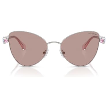 Occhiali da sole, Forma a farfalla, SK7034, Multicolore - Swarovski, 5765700