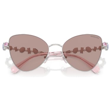 太陽眼鏡, 蝴蝶形, SK7034, 漸層色 - Swarovski, 5765700