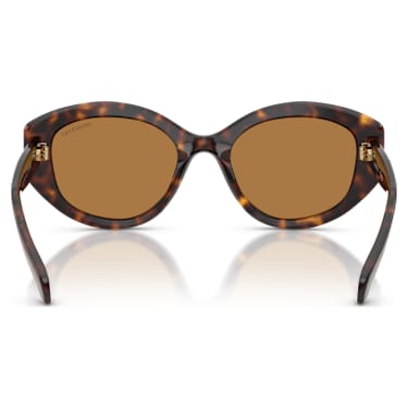Lunettes de soleil, Style Cat-eye, SK6005, Marron - Swarovski, 5765701