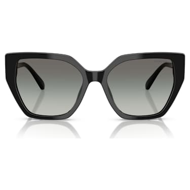 Sunglasses, Square shape, SK6016, Black - Swarovski, 5765702