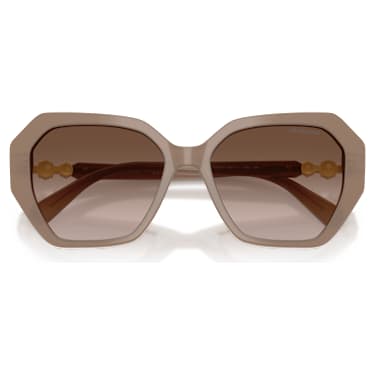 Ochelari de soare, Formă pătrată, SK6017, Maro - Swarovski, 5765703