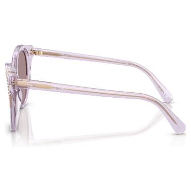 Occhiali da sole, Forma a farfalla, SK6031, Viola - Swarovski, 5765704