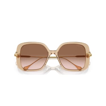 Gafas de sol, Talla cojín, SK6011, Marrones - Swarovski, 5765706