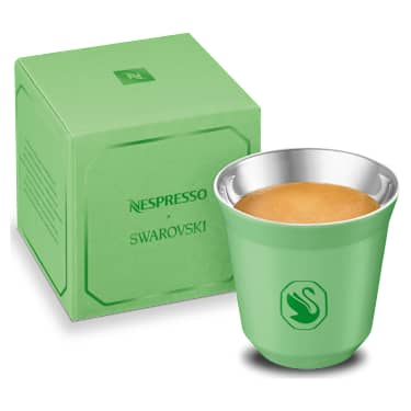 Chávena para café expresso Pixie Nespresso x Swarovski, Verde - Swarovski, 5767167