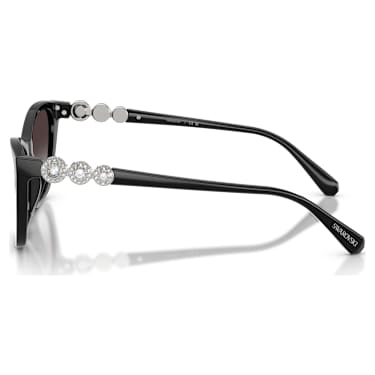 Sonnenbrille, Cat-eye-Form, SK6068, Schwarz - Swarovski, 5767683