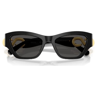 Napszemüveg, Macskaszem alakú, SK6076, Fekete - Swarovski, 5767700