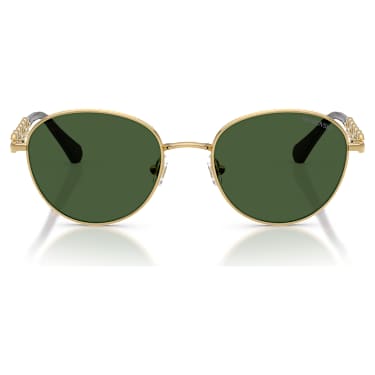 太陽眼鏡, 圓形, SK7049, 金色 - Swarovski, 5767708