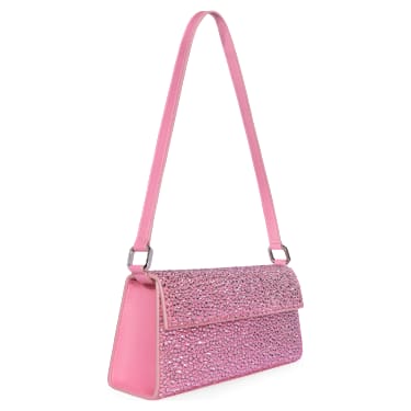 Sublima Çanta, Kristaller, Deri, Pembe - Swarovski, 5769032