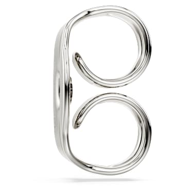 Swarovski Classica 耳堵, 圆形切割, 银 - Swarovski, 5769035