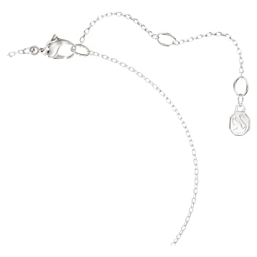 Swarovski Classica Armband, Rundschliff, Ineinandergreifend, Weiß, Sterlingsilber - Swarovski, 5778023