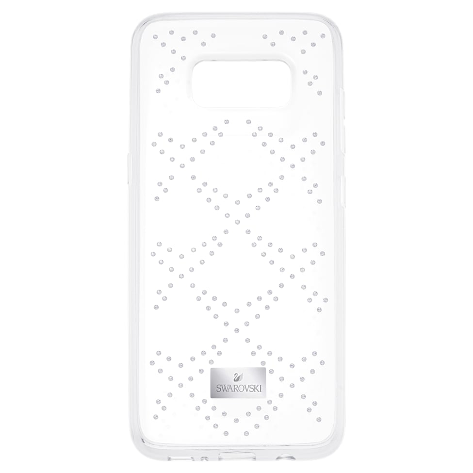Hillock Smartphone Case with Bumper, Samsung Galaxy S® 8, Transparent by SWAROVSKI