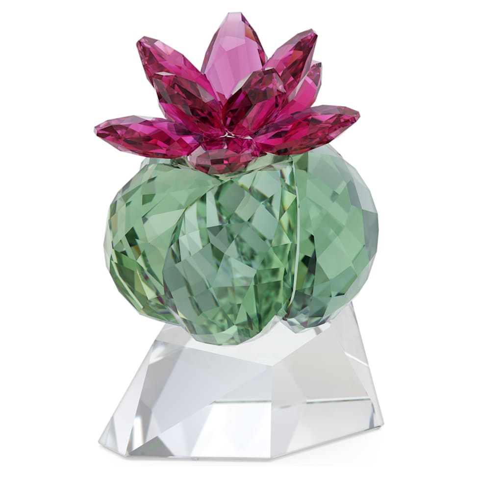 Crystal Flowers Bordeaux Cactus by SWAROVSKI